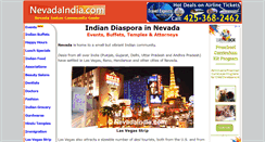 Desktop Screenshot of nevadaindia.com